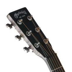 Martin DX Johnny Cash: X-Series Signature Edition Left Handed - Jett Black Acoustic Guitars