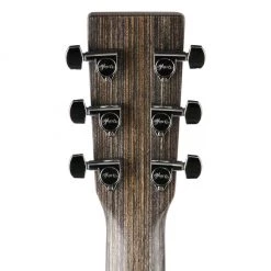 Martin DX Johnny Cash: X-Series Signature Edition Left Handed - Jett Black Acoustic Guitars