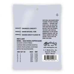 Martin Retro Strings Light Monel 12/54 Guitar & Bass Strings