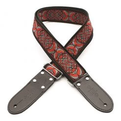 DSL JAC20-DC-RED Strap 2" Jacquard Weave DC Red