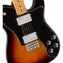Electric Guitars Fender Vintera 70's Tele Deluxe - 3 Tone Sunburst - Maple