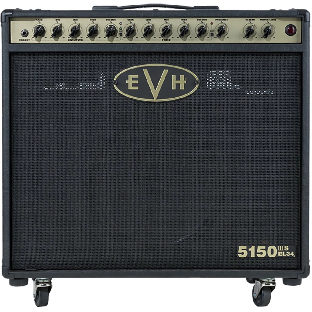 EVH5150III 50w EL34 1x12 Combo Amplifier - Black Electric Guitar Amps