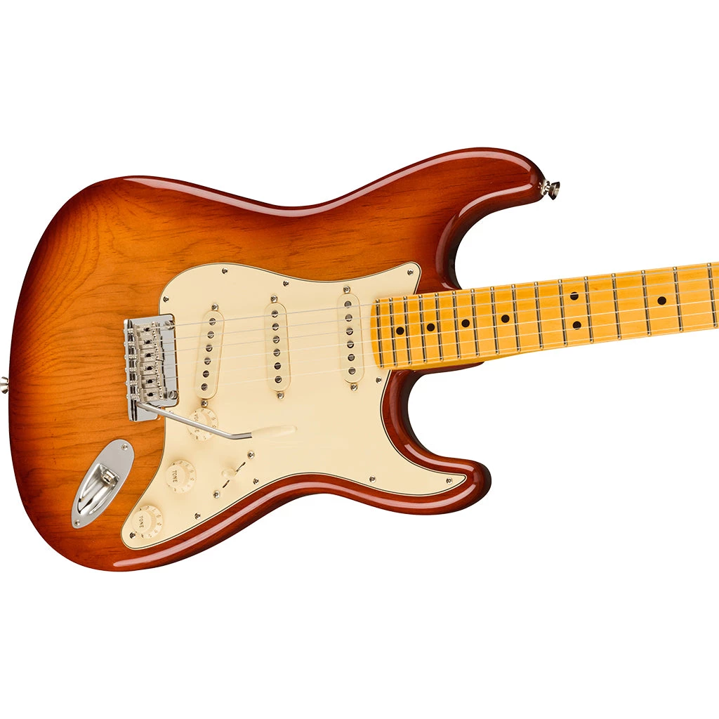 Fender - American Professional II Stratocaster® - Maple Fingerboard - Sienna Sunburst Electric Guitars