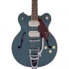 Gretsch - G2622T-P90 Streamliner™ Center Block Double-Cut P90 With Bigsby® - Laurel Fingerboard - Gunmetal Electric Guitars