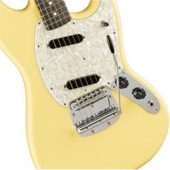 Electric Guitars Fender American Performer Mustang - Vintage White - Rosewood Fretboard