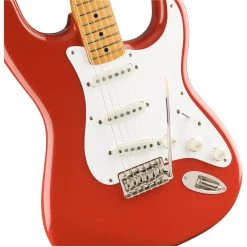 Squier Classic Vibe 50's Stratocaster - Fiesta Red - Maple Neck Electric Guitars