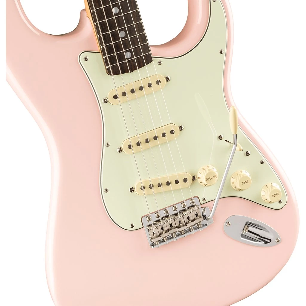Fender - American Original '60s Stratocaster - Shell Pink - Rosewood Fingerboard Electric Guitars