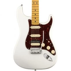 Electric Guitars Fender American Ultra Stratocaster HSS - Arctic Pearl - Maple