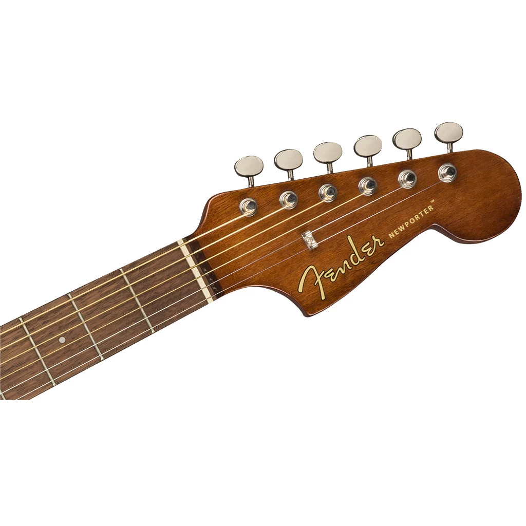 Acoustic Guitars Fender - Newporter Player Acoustic Guitar W/ Walnut Fingerboard