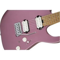 Electric Guitars Charvel Pro Mod DK24 - Satin Burgundy Mist - Caramelised Maple Fingerboard