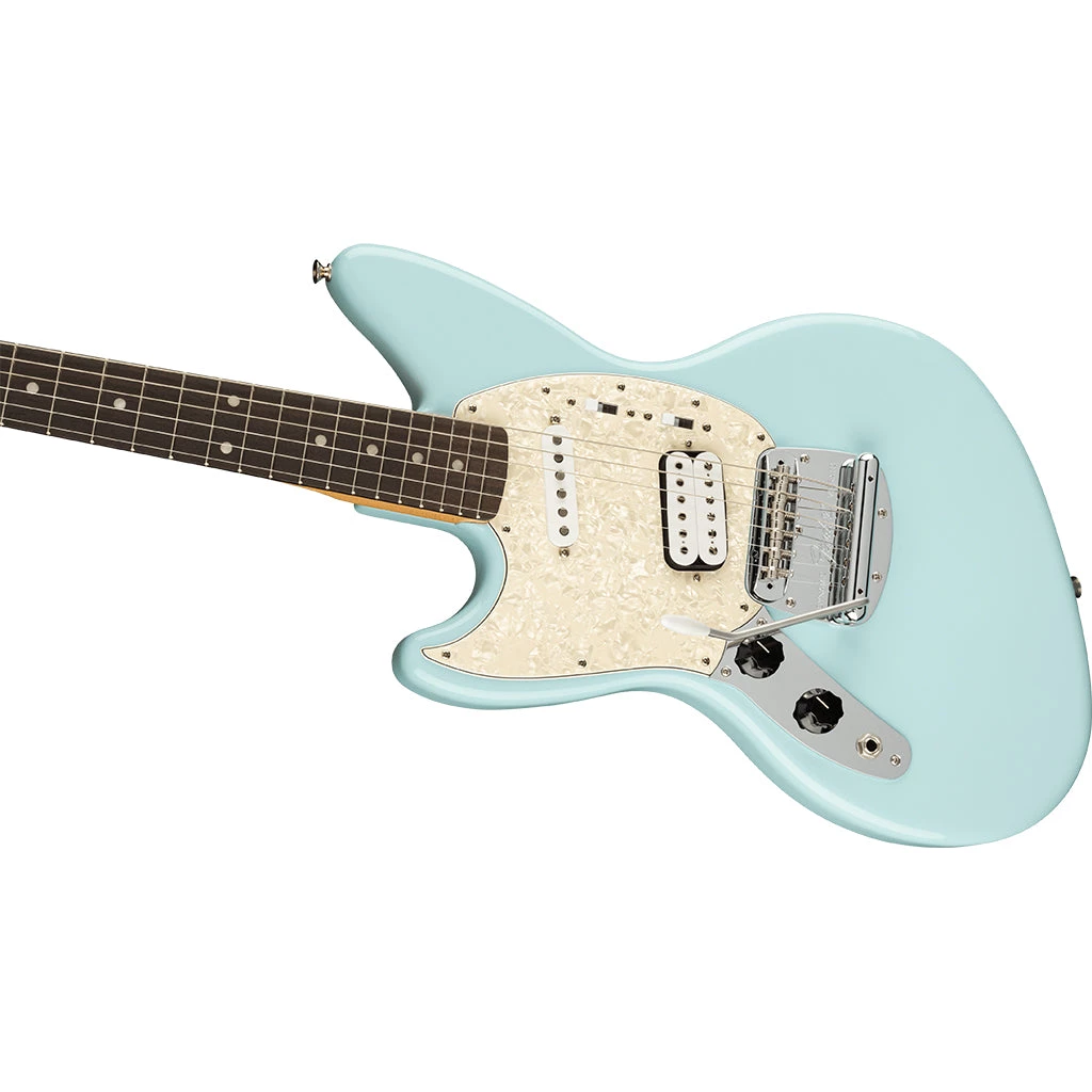 Electric Guitars Fender - Kurt Cobain Jag-Stang® Left-Hand - Rosewood Fingerboard, Sonic Blue