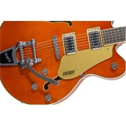 Gretsch - G5622T Electromatic Center Block Double-Cut With Bigsby - Orange Stain Electric Guitars