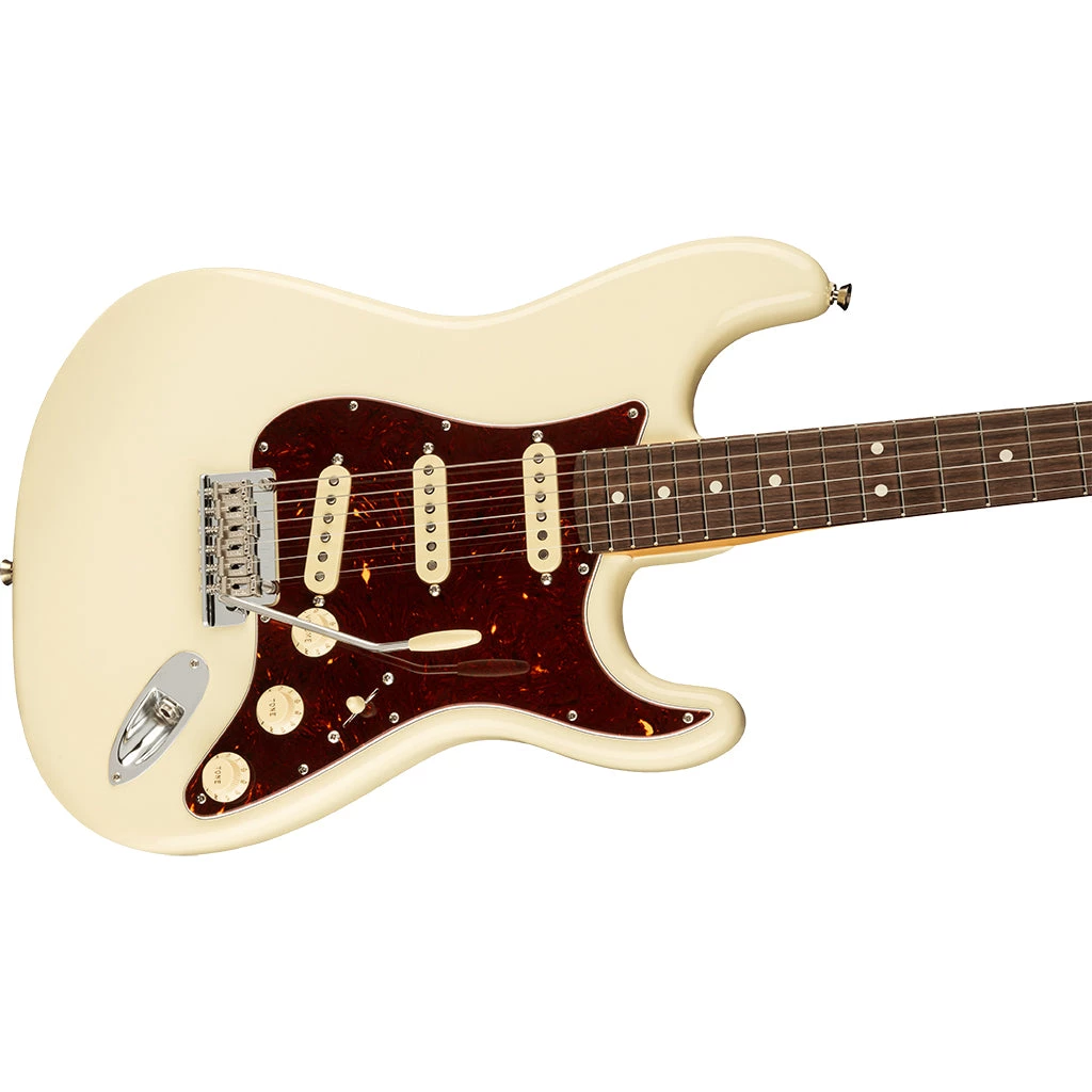 Fender - American Professional II Stratocaster® - Rosewood Fingerboard - Olympic White Electric Guitars