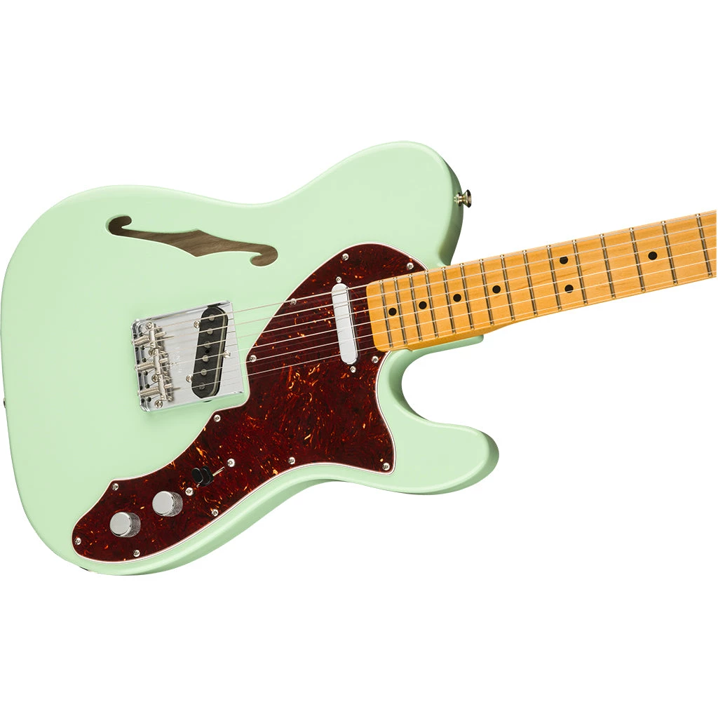 Fender American Original 60s Thinline Telecaster - Surf Green - Maple Fretboard Electric Guitars
