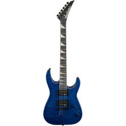 Electric Guitars Jackson JS Series Dinky Archtop JS32TQ - Transparent Blue - Amaranth