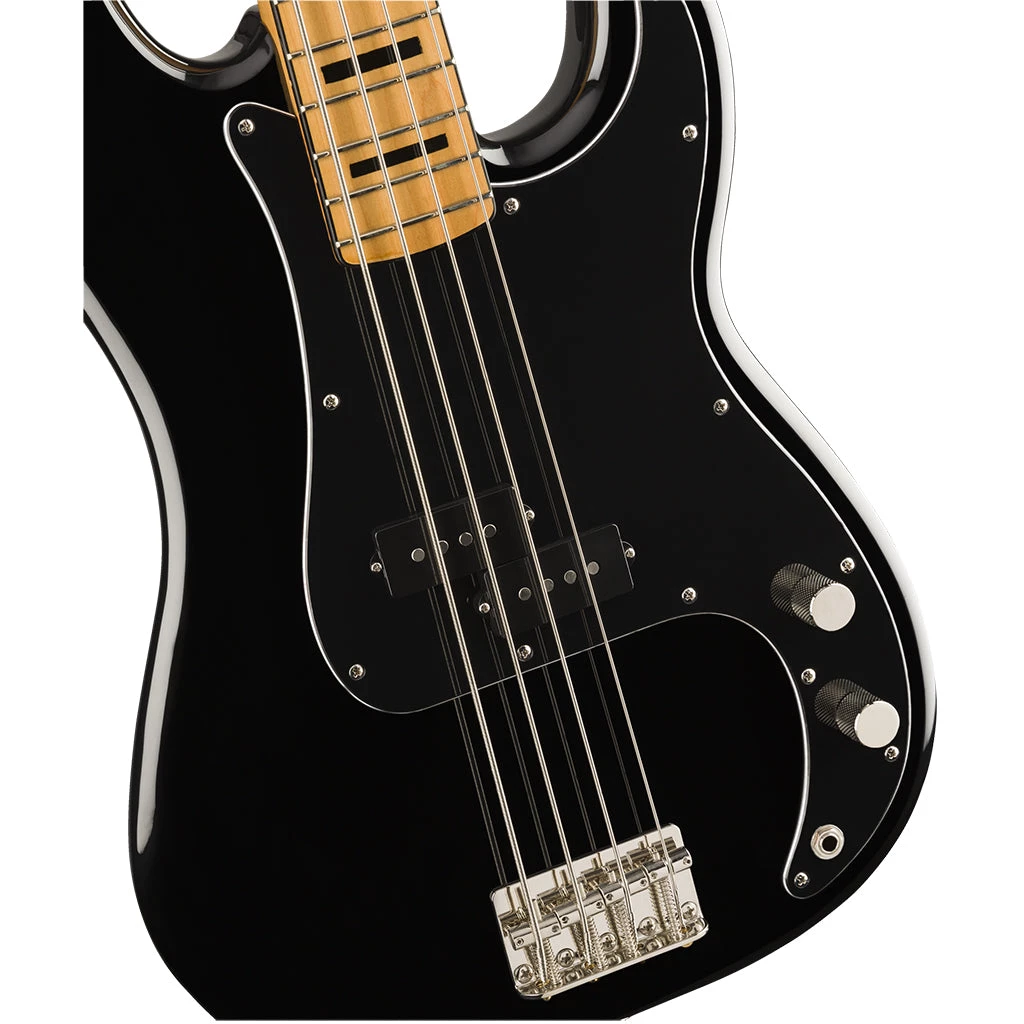 Squier Classic Vibe 70's Precision Bass - Black - Maple Neck