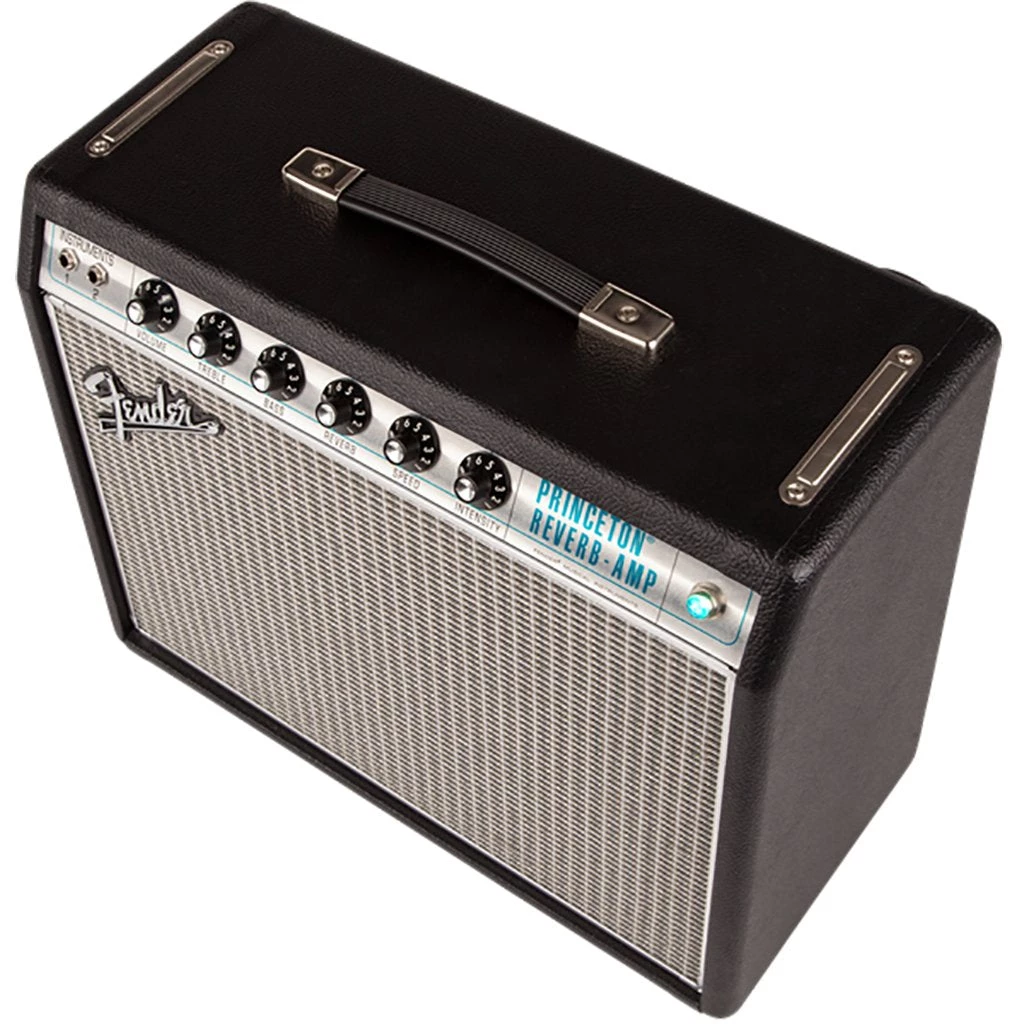 Fender 68 Custom Princeton Reverb - 12W 1X10 Combo Tube Amp Electric Guitar Amps