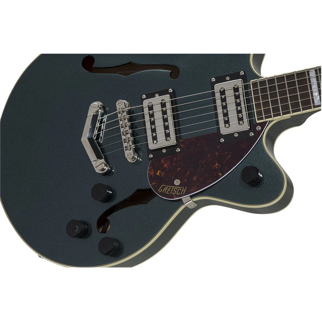 Gretsch - G2655 Streamliner Center Block Jr. With V-Stoptail - Gunmetal - Laurel Fingerboard