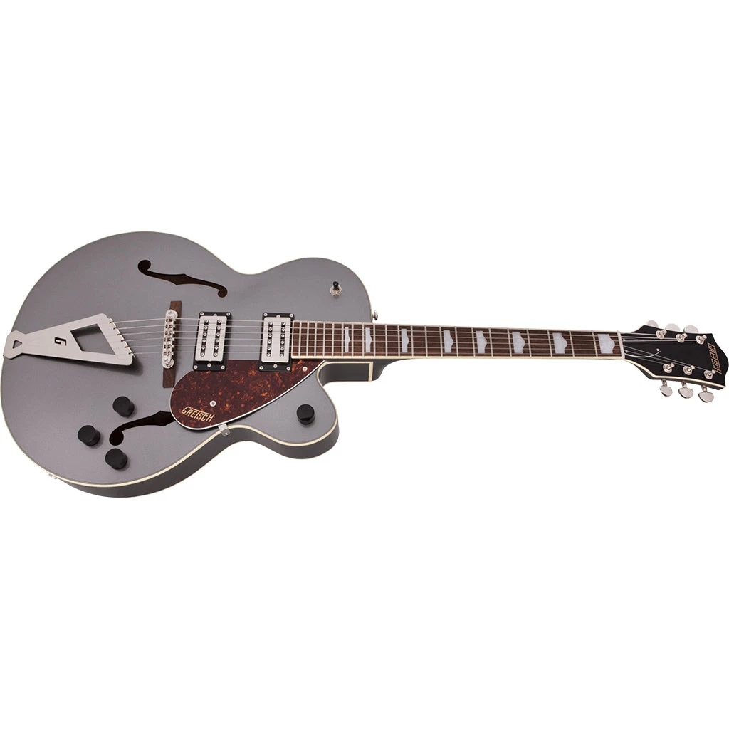 Electric Guitars Gretsch G2420 Streamliner Hollow Body Electric Guitar With Chromatic II, Broad'Tron BT-2S Pickups, Laurel Fingerboard In Phantom Metallic