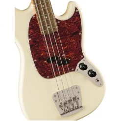 Bass Guitars Squier Classic Vibe 60's Mustang Bass - Olympic White - Laurel