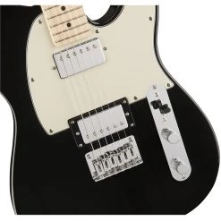 Squier Contemporary Telecaster HH - Black Metallic - Maple Electric Guitars