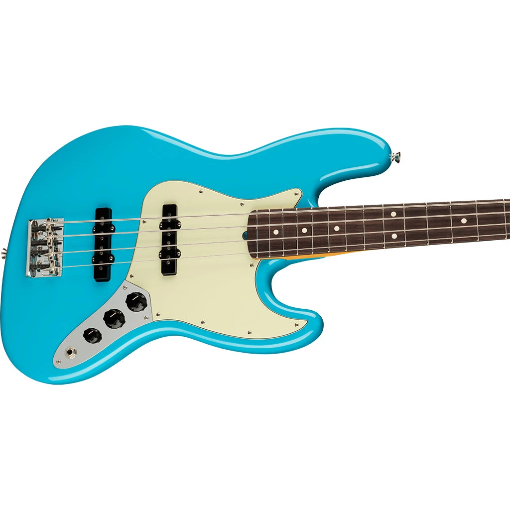 Bass Guitars Fender - American Professional II Jazz Bass® - Rosewood Fingerboard - Miami Blue