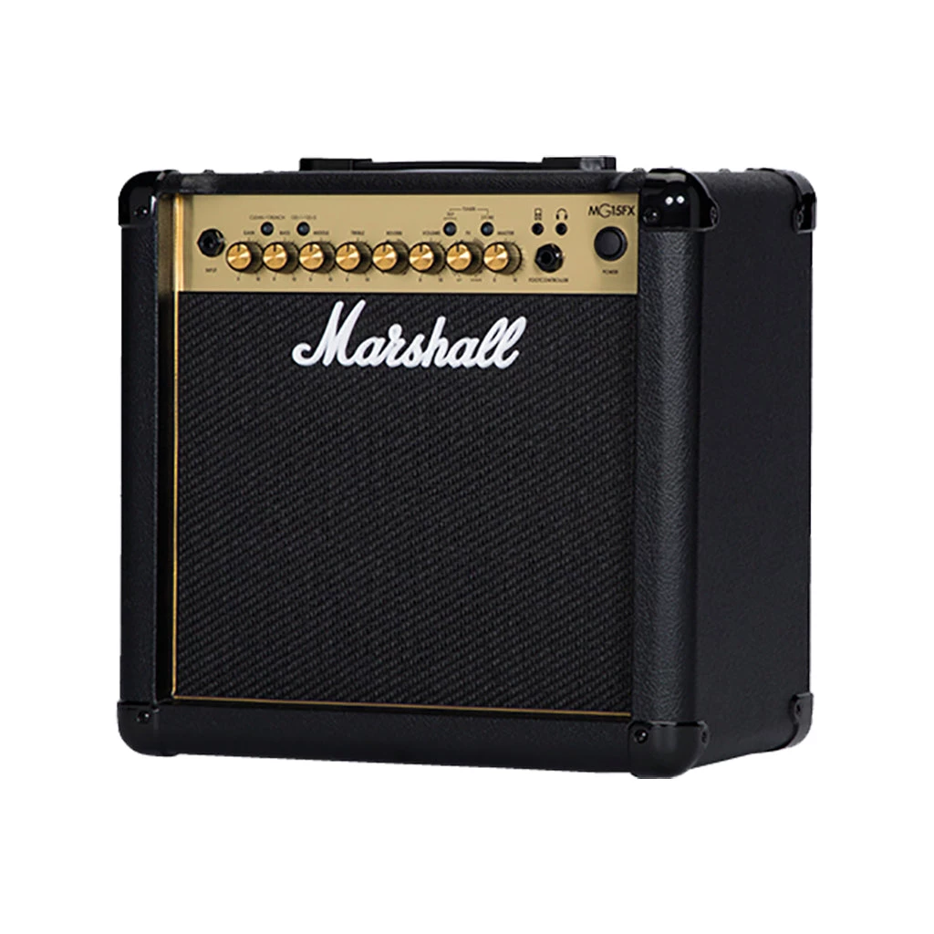 Marshall MG15GFX Gold Combo With Digital Effects Electric Guitar Amps