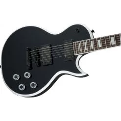 Jackson X Series Signature Marty Friedman Monarkh SC - Black With White Bevels - Laurel Fretboard Electric Guitars