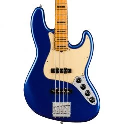 Fender American Ultra Jazz Bass - Maple - Cobra Blue Bass Guitars