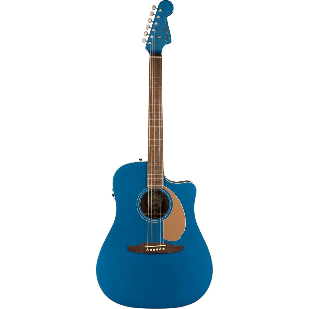 Acoustic Guitars Fender California Player Redondo Acoustic - Belmont Blue