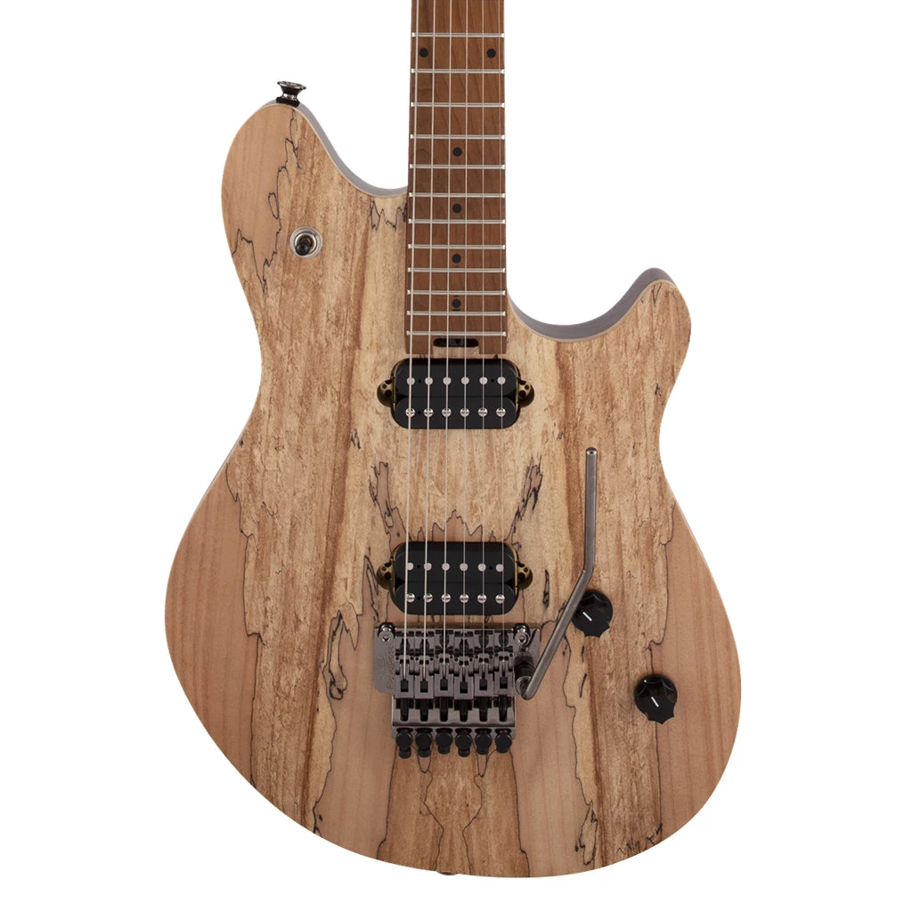 Electric Guitars EVH - Wolfgang® WG Standard Exotic Spalted Maple, Baked Maple Fingerboard, Natural