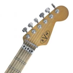 Electric Guitars EVH - B-Stock Striped Series Frankie - Maple Fingerboard - Red With Black Stripes Relic