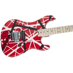 EVH Striped Series 5150 - Red, Black, White