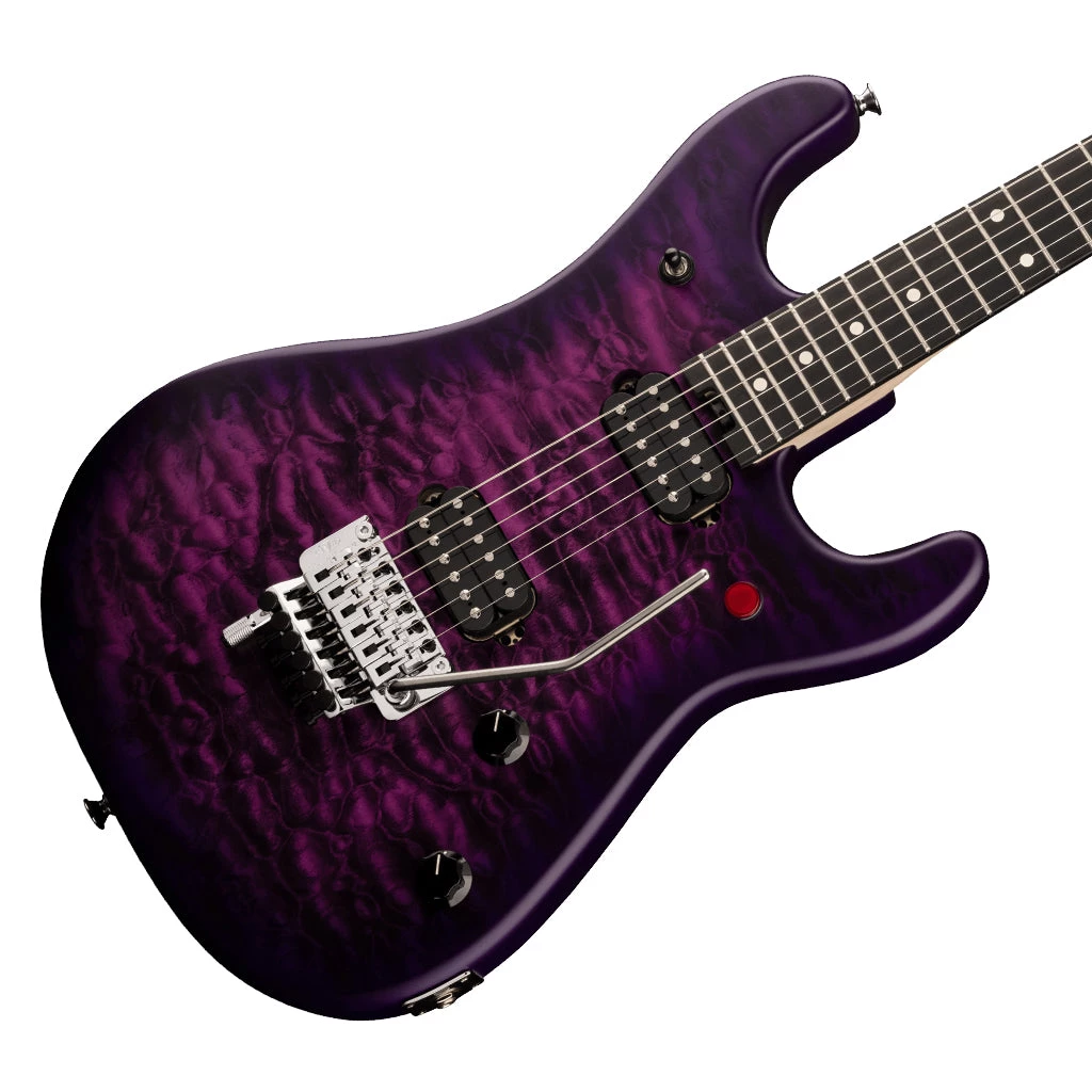 EVH 5150™ Series Deluxe QM, Ebony Fingerboard, Purple Daze Electric Guitars