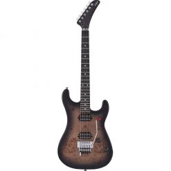 Electric Guitars EVH - 5150® Series Deluxe Poplar Burl - Ebony Fingerboard - Black Burst