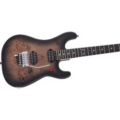 Electric Guitars EVH - 5150® Series Deluxe Poplar Burl - Ebony Fingerboard - Black Burst