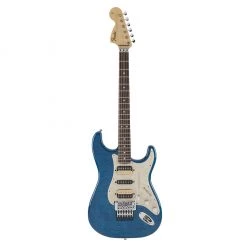 Fender Michiya Haruhata Stratocaster®, Rosewood Fingerboard, Caribbean Blue Transparent Electric Guitars