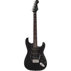Fender Aerodyne II Stratocaster - Black - Rosewood Fretboard Electric Guitars
