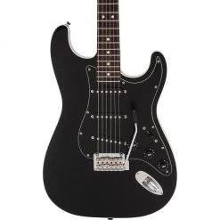 Fender Aerodyne II Stratocaster - Black - Rosewood Fretboard Electric Guitars