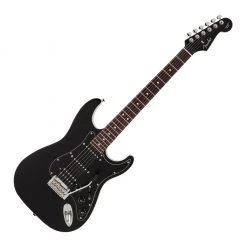 Fender - Made In Japan Aerodyne II Stratocaster® HSS, Rosewood Fingerboard - Black Electric Guitars