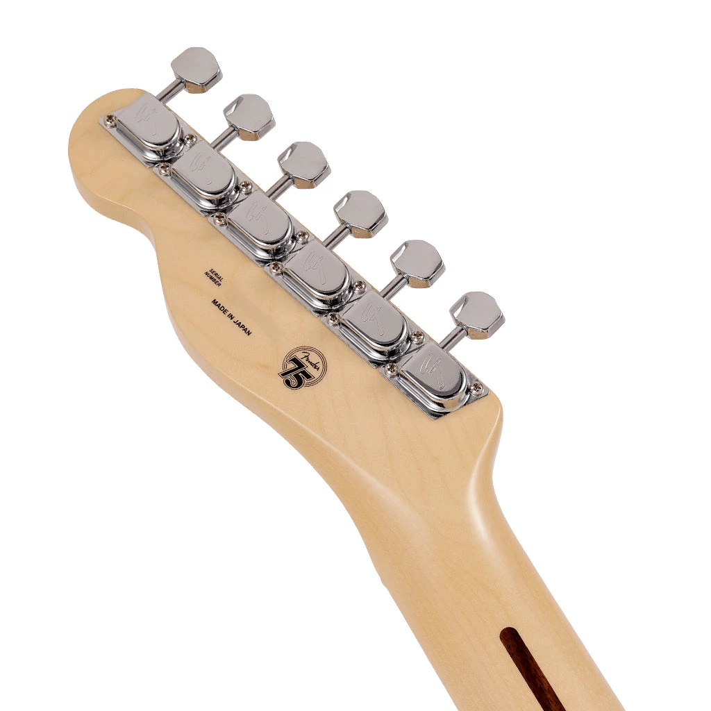 Fender - Made In Japan Limited F-Hole TelecasterĀ® Thinline, Maple Fingerboard, Arctic Pearl