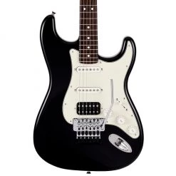 Fender - Made In Japan Limited Stratocaster® With Floyd Rose®, Rosewood Fingerboard, Black Electric Guitars
