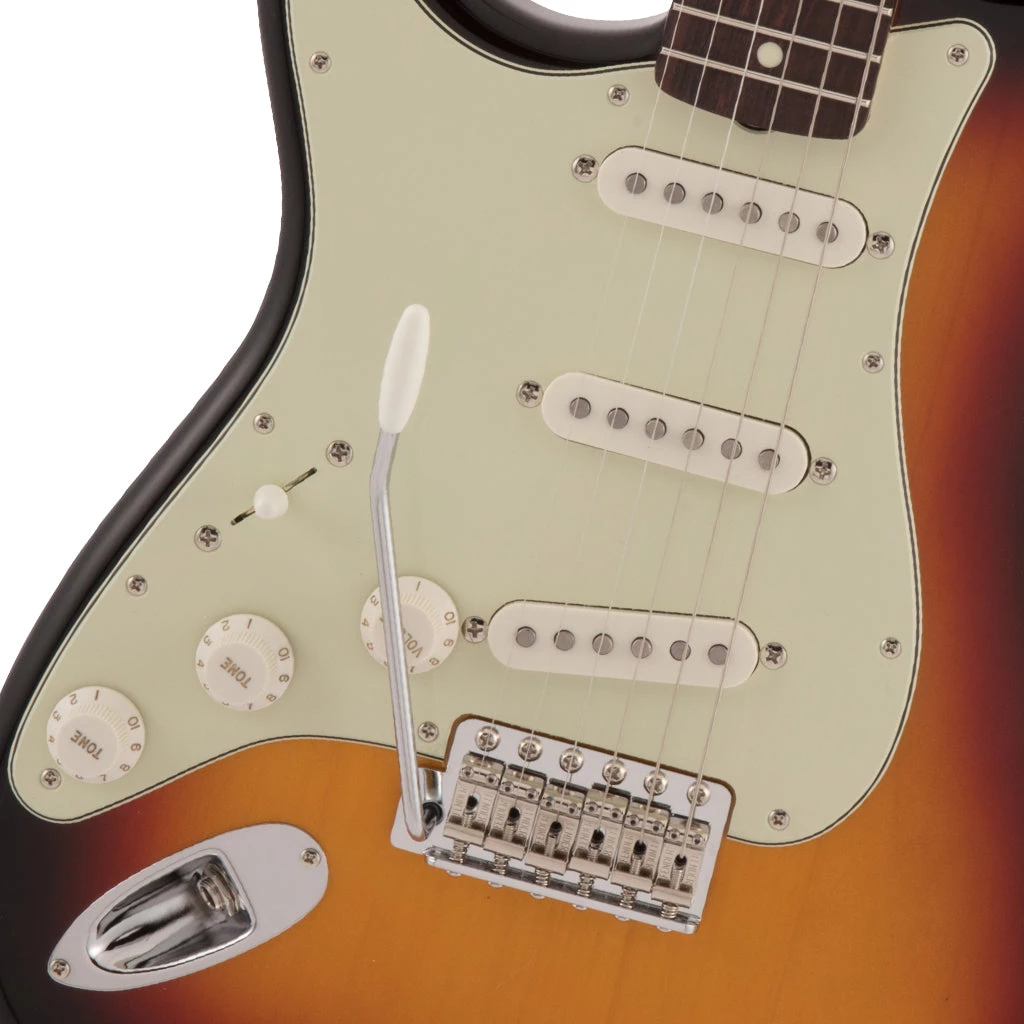 Electric Guitars Fender Made In Japan Traditional 60s Stratocaster®, Left-Handed, Rosewood Fingerboard, 3-Color Sunburst