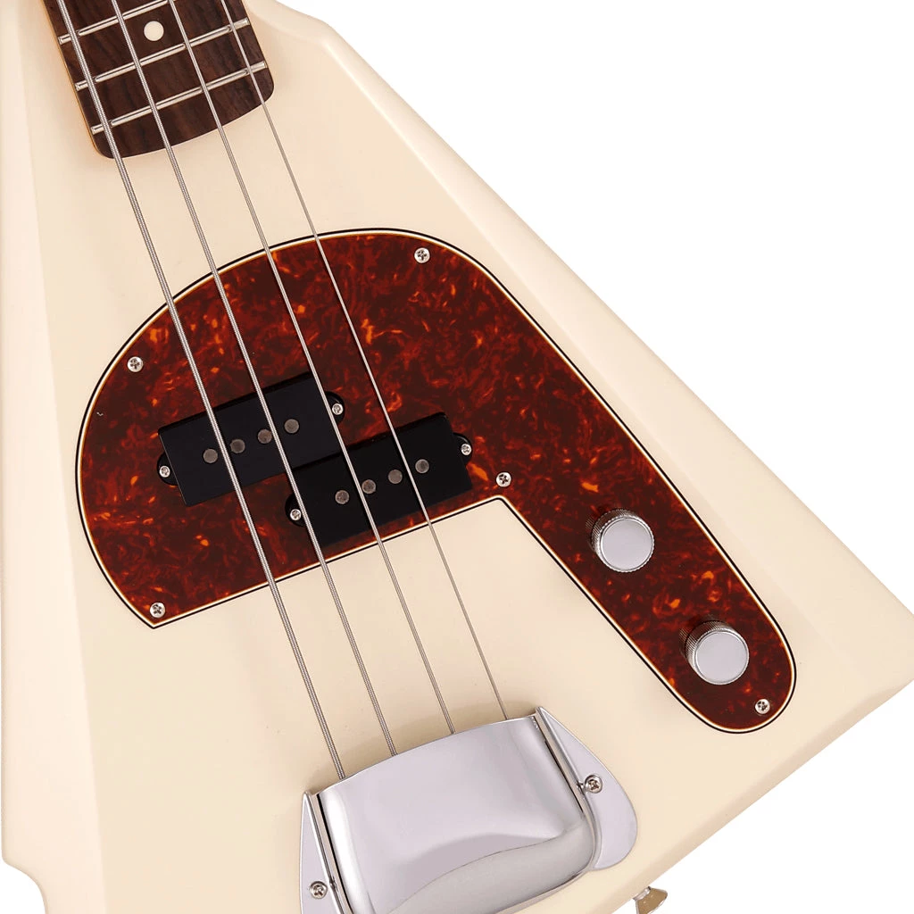 Bass Guitars Fender - Hama Okamoto Fender® Katana Bass, Rosewood Fingerboard, Olympic White