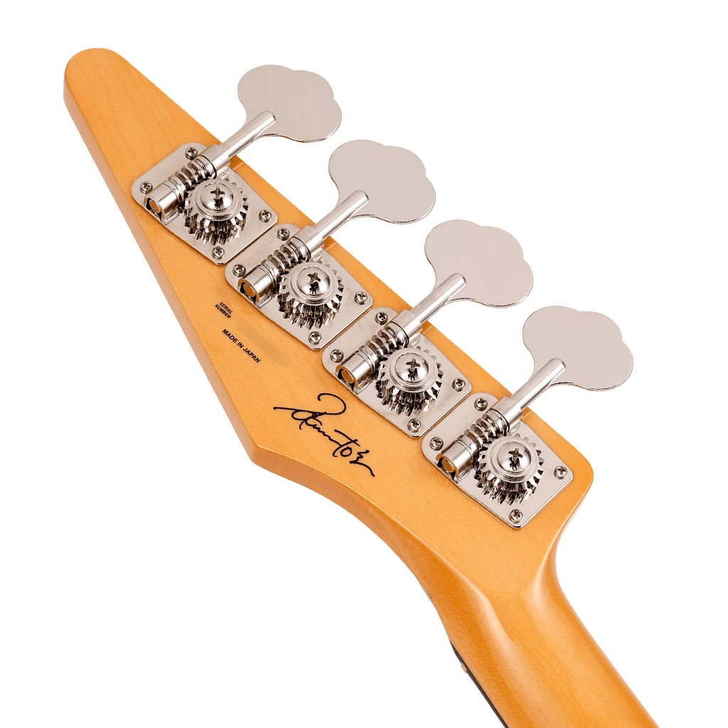 Fender - Hama Okamoto Fender® Katana Bass, Rosewood Fingerboard, Black Bass Guitars