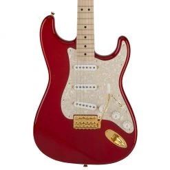 Fender - Mami Stratocaster®, Maple Fingerboard, Red Electric Guitars