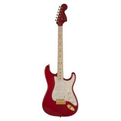 Fender - Mami Stratocaster®, Maple Fingerboard, Red Electric Guitars