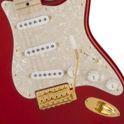 Fender - Mami Stratocaster®, Maple Fingerboard, Red Electric Guitars