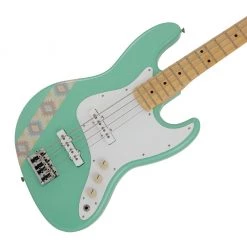 Fender Silent Siren Jazz Bass®, Maple Fingerboard, Surf Green