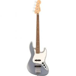 Fender - Player Jazz Bass - Silver - Pau Ferro Bass Guitars